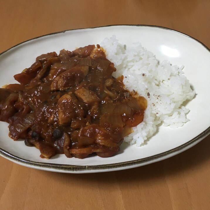 鶏胸肉で♪ハッシュドビーフ